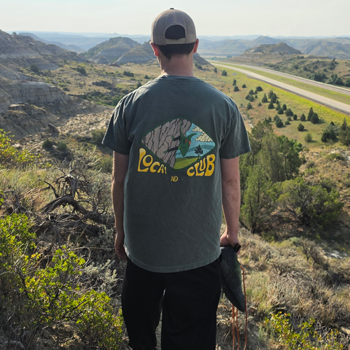 The Club Tee heavyweight garment-dyed cotton climbing shirt product view